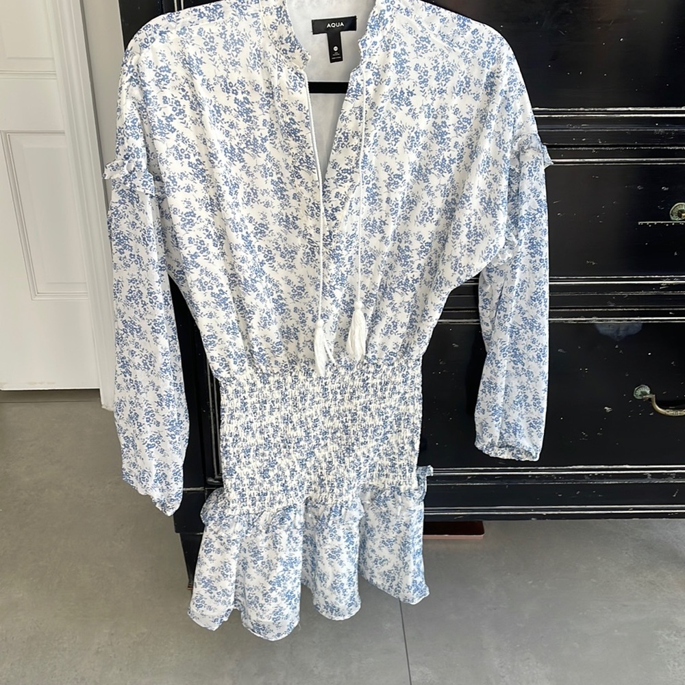 Bloomingdale’s Aqua Brand XS midi floral dress